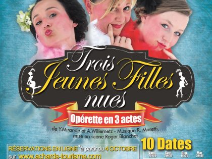 Trois jeunes filles nues