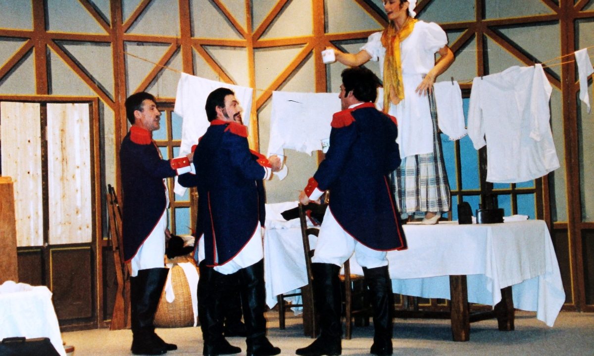 Les Comédiens Chapelais - Madame Sans Gêne - 1998 - Gilbert Ravon - Bernard Rouillé - Roger Blanchet - Catherine Bruneau