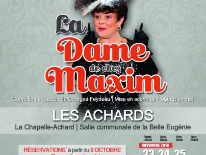 La Dame de chez Maxim 2018