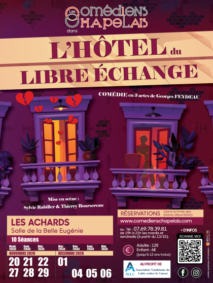 L&rsquo;Hôtel du Libre Échange – Saison 2026
